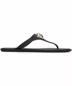 Versace Medusa flip flops