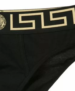 Versace Greca stretch briefs pack of two