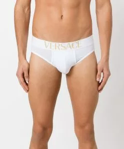 Versace logo briefs