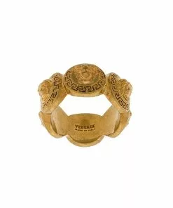 Versace Medusa motif ring