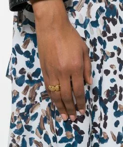 Versace Medusa motif ring