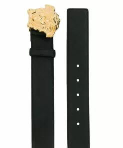 Versace logo-buckle belt