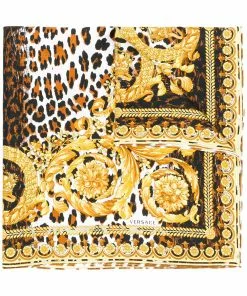 Versace printed neck scarf