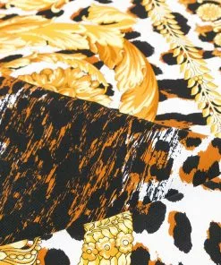 Versace printed neck scarf