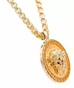Versace Medusa medallion necklace 8 Versace Medusa medallion necklace