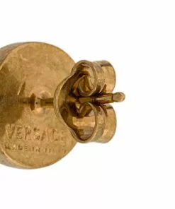 Versace Medusa head earrings