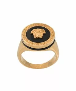 Versace Resin medusa ring