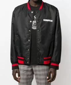 Versace Embroidered Medusa bomber jacket 9 Versace embroidered Medusa bomber jacket