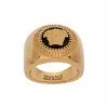 Versace Medusa head ring