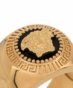 Versace Medusa head ring