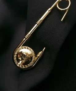 Versace tailored long-length blazer