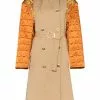 Versace Quilted sleeve Baroque trench coat 2 Versace quilted sleeve Baroque trench coat
