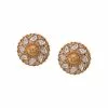 Versace Medusa gemstone earrings 1 Versace Medusa gemstone earrings