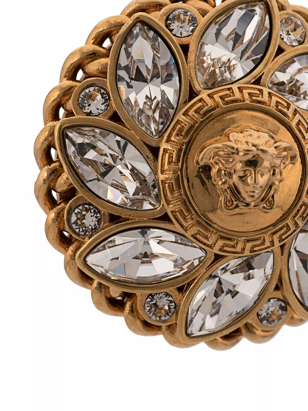 Versace Medusa gemstone earrings 5 Versace Medusa gemstone earrings