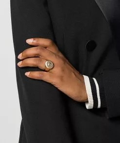 Versace Medusa charm ring