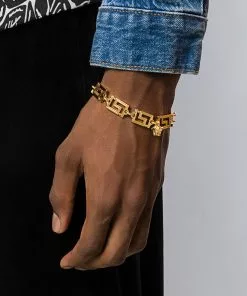 Versace greca chain bracelet