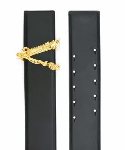 Versace barocco V buckle belt