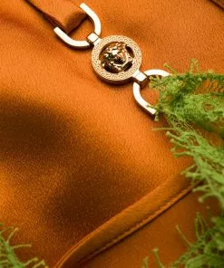 Versace lace-trimmed cami top