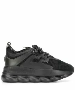 Versace Chain Reaction chunky heel sneakers
