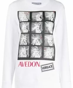 Versace Avedon photo print T-shirt