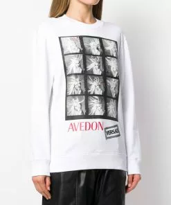 Versace Avedon photo print T shirt 11 Versace Avedon photo print T-shirt