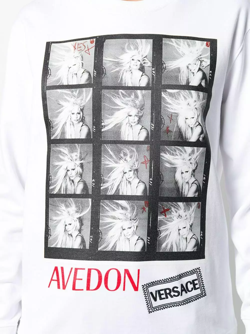 Versace Avedon photo print T shirt 7 Versace Avedon photo print T-shirt