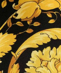 Versace Baroque-print pajama shirt