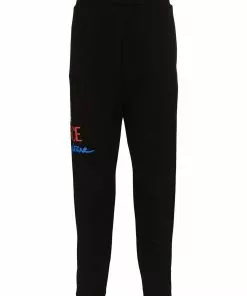 Versace logo print sweatpants