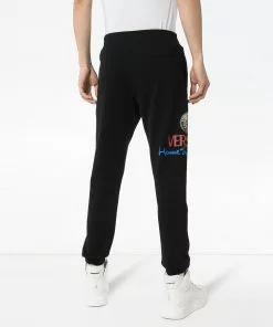 Versace logo print sweatpants