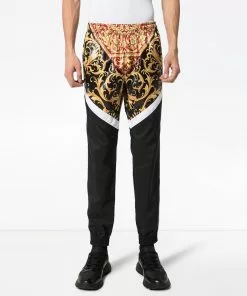 Versace Panelled Baroque print track pants 9 Versace panelled Baroque print track pants