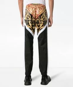 Versace Panelled Baroque print track pants 10 Versace panelled Baroque print track pants
