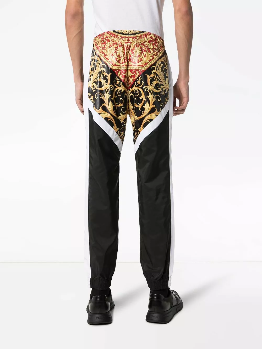 Versace Panelled Baroque print track pants 6 Versace panelled Baroque print track pants