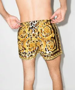 Versace Wild Baroque print swim shorts 7 Versace Wild Baroque print swim shorts