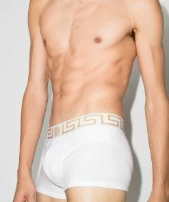 Versace pack of two Greca logo boxers