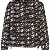 Versace hooded sunglasses-print jacket