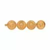 Versace Medusa motif hair pin