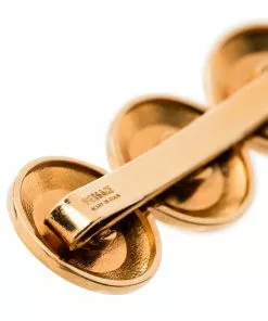 Versace Medusa motif hair pin