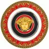 Versace Medusa Head round plate (18cm)