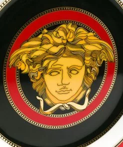 Versace Medusa Head round plate (18cm)