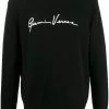 Versace embroidered logo jumper