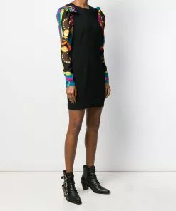Versace scarf sleeve dress