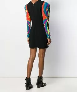 Versace scarf sleeve dress