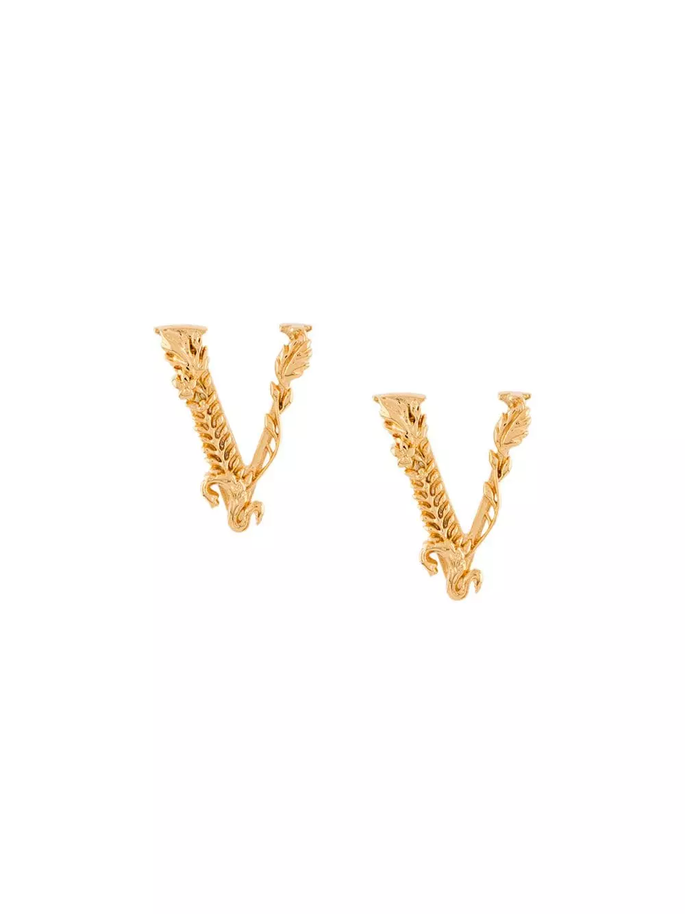 Versace Virtus embossed earrings 3 Versace Virtus embossed earrings