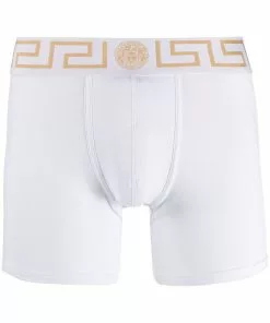 Versace Medusa Greek Key waistband boxers