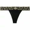 Versace Medusa Greek key thong