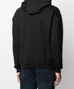 Versace Home Signature logo hoodie