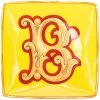 Versace Alphabet 'B' plate (11cm)
