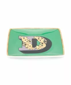 Versace Alphabet 'D' plate (11cm)