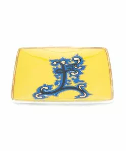 Versace Alphabet 'E' plate (11cm)