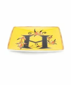 Versace Alphabet 'H' plate (11cm)